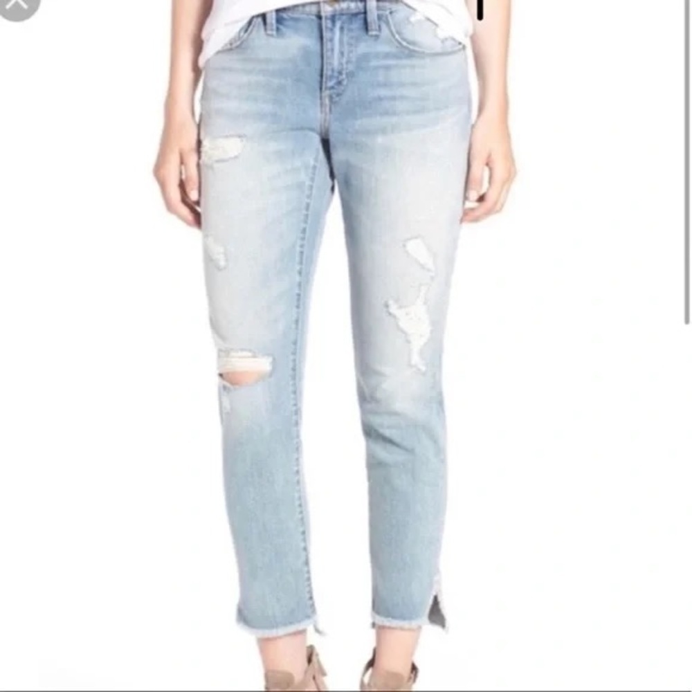 EUC Treasure & Bond mid rise skinny boyfriend ankle
